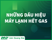 Những dấu hiệu cho thấy máy lạnh hết gas