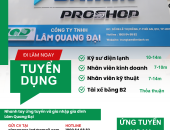 CÔNG TY TNHH LÂM QUANG ĐẠI TUYỂN DỤNG ĐI LÀM NGAY THÁNG 6/2025