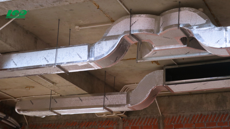 Phân tích cấu tạo hệ thống ống gió điều hòa trung tâm