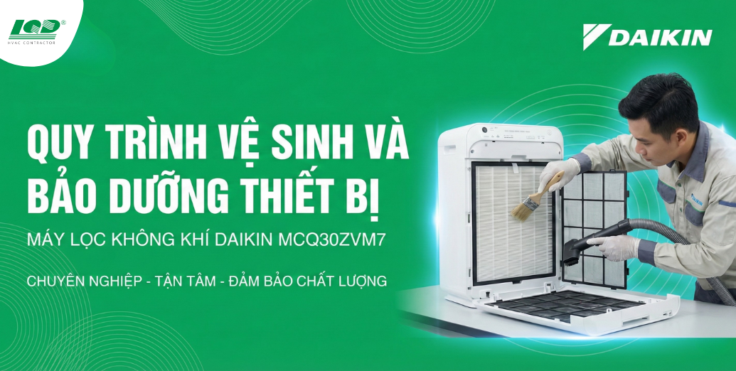 Quy trình vệ sinh và bảo dưỡng thiết bị