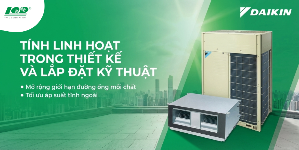 Tính linh hoạt trong thiết kế và lắp đặt kỹ thuật