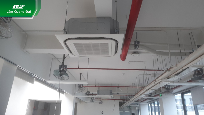 Giải pháp điều hòa tại trường đại học văn lang quận bình thạnh