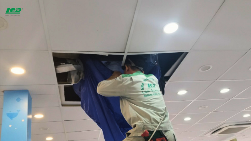 Chi tiết quy trình các bước bảo dưỡng điều hòa trung tâm