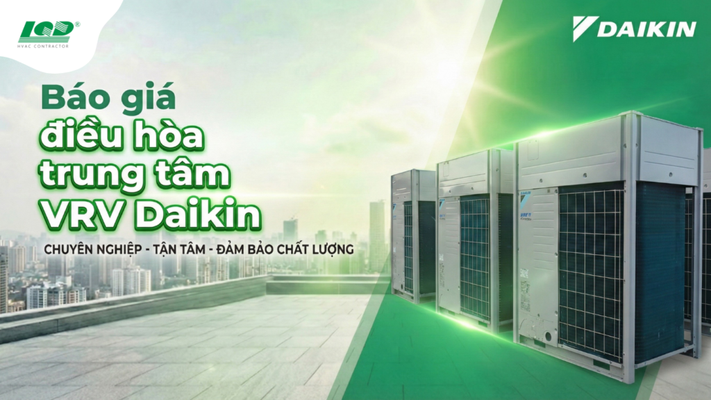 Báo giá điều hòa trung tâm