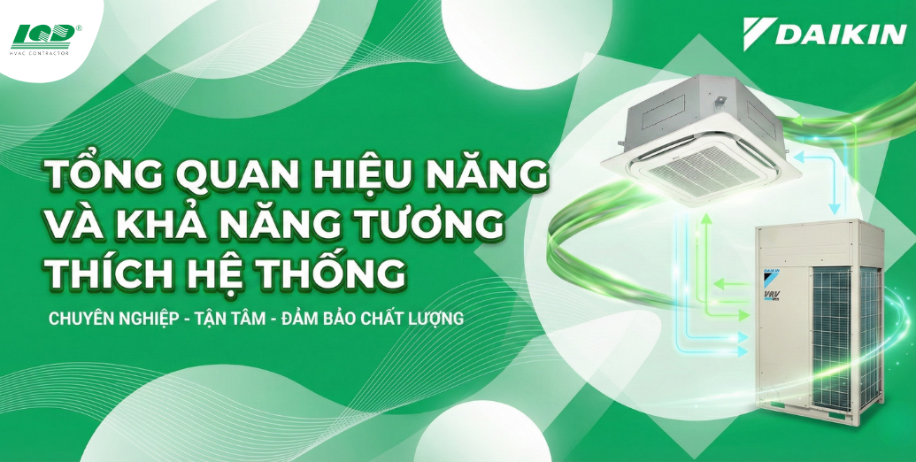tổng quan hiệu năng và khả năng tương thích hệ thống FXFQ125AVM