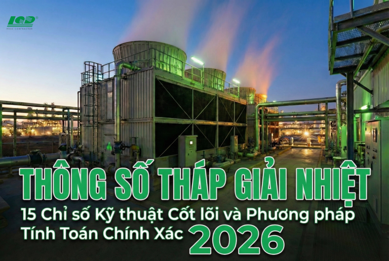 Thông số tháp giải nhiệt_ 15 Chỉ số Kỹ thuật Cốt lõi và Phương pháp Tính Toán Chính Xác