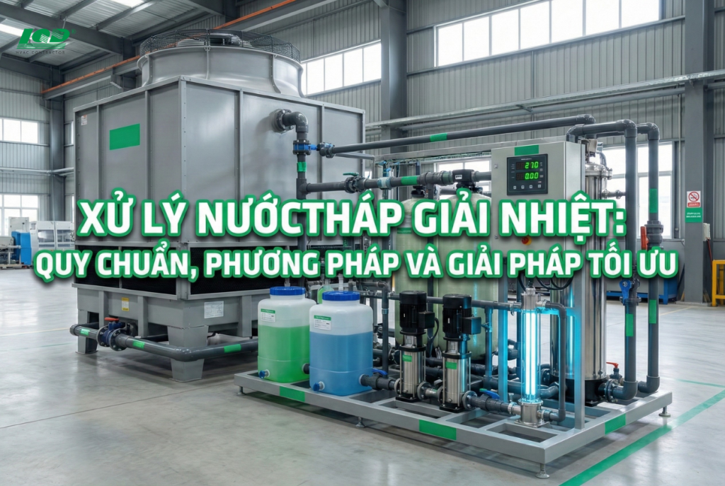 Xử lý nước tháp giải nhiệt_ Quy chuẩn, phương pháp và giải pháp tối ưu