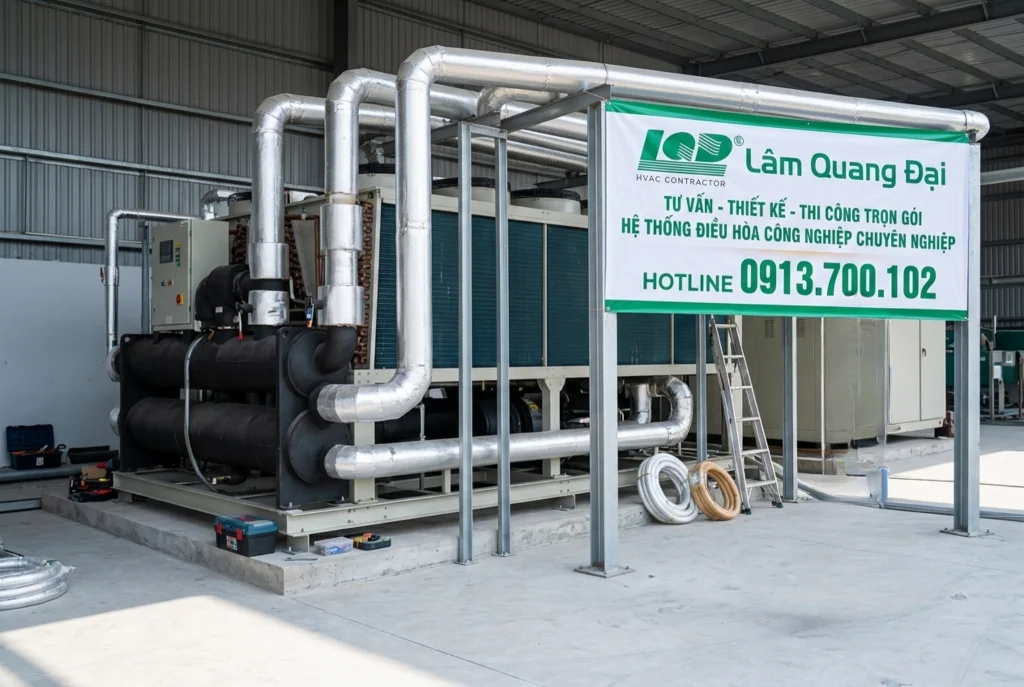 Điều hòa công nghiệp cho nhà xưởng chuyên nghiệp