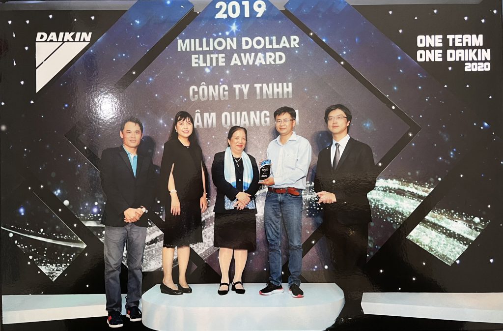 Giải thưởng Million Dollar Elite Award 2019 Lâm Quang Đại