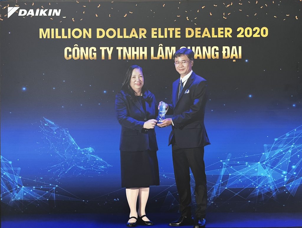 Giải thưởng Million Dollar Elite Award 2020 Lâm Quang Đại