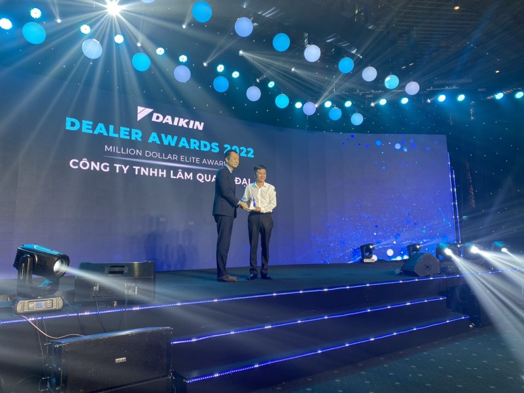 Giải thưởng Million Dollar Elite Award 2022 Lâm Quang Đại
