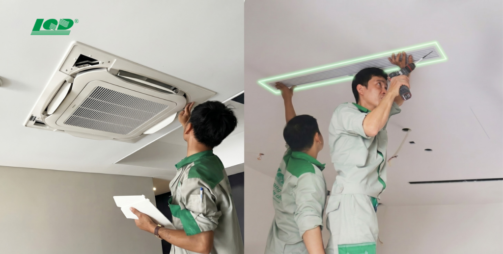 Giải pháp điều hòa âm trần