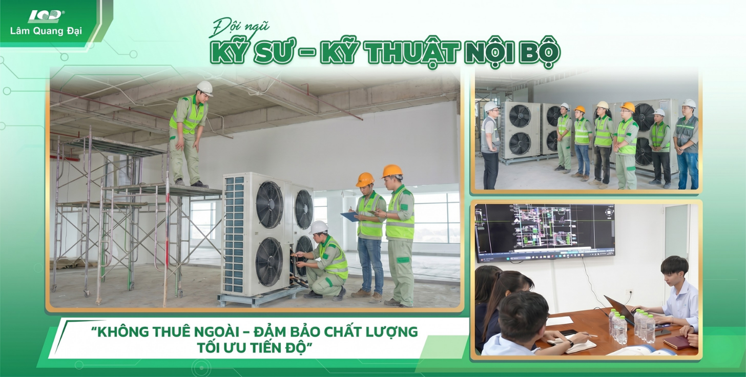 Nhà thầu thi công điều hòa công nghiệp lâm quang đại