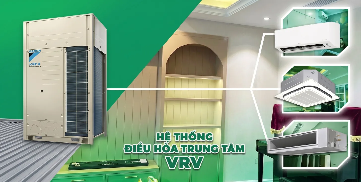 Thương hiệu máy lạnh trung tâm vrv